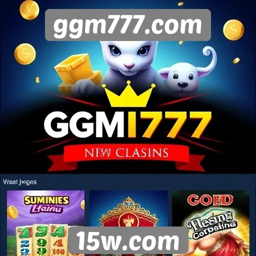 Jogos populares disponíveis em ggm777.com